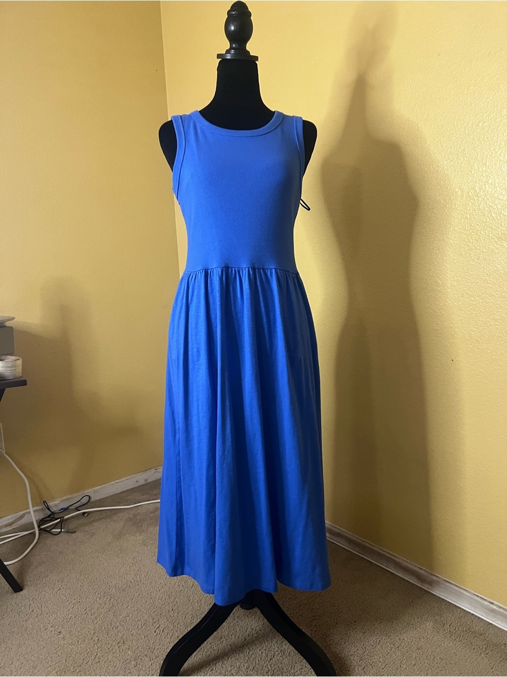 Sonoma Royal Blue Sleeveless Maxi Dress size PM